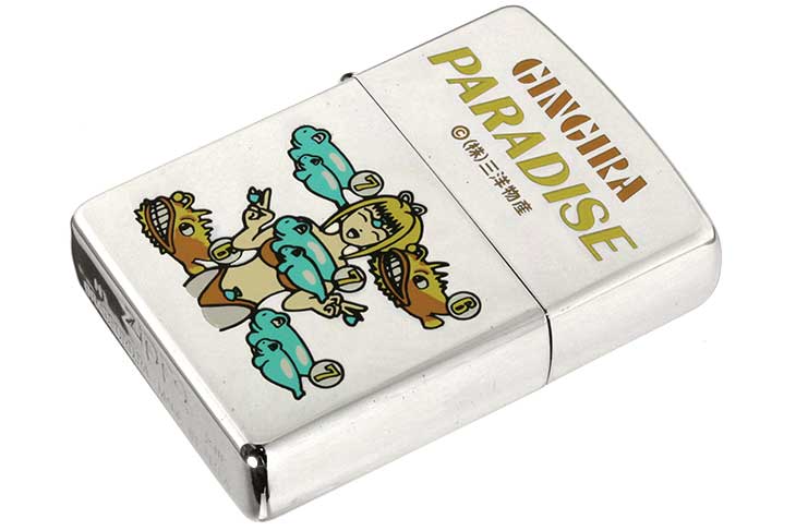 Zippo ジッポー 絶版・1997年製造 三洋物産 GINGIRA PARADISE 大当たり メール便可