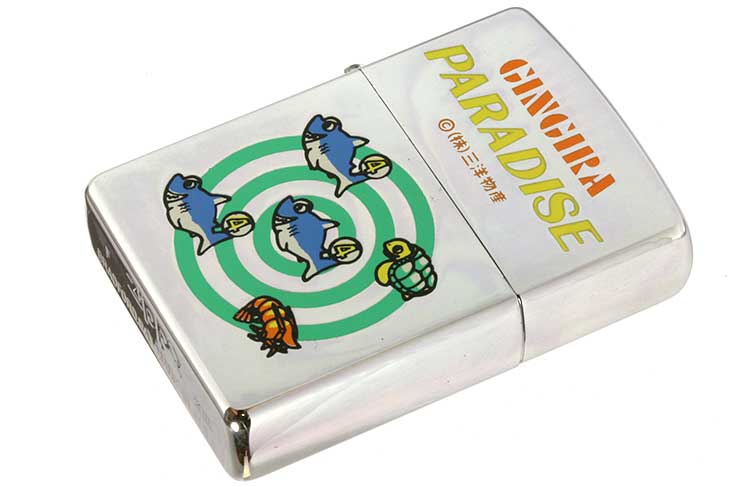 Zippo ジッポー 絶版・1997年製造 三洋物産 GINGIRA PARADISE リーチ メール便可