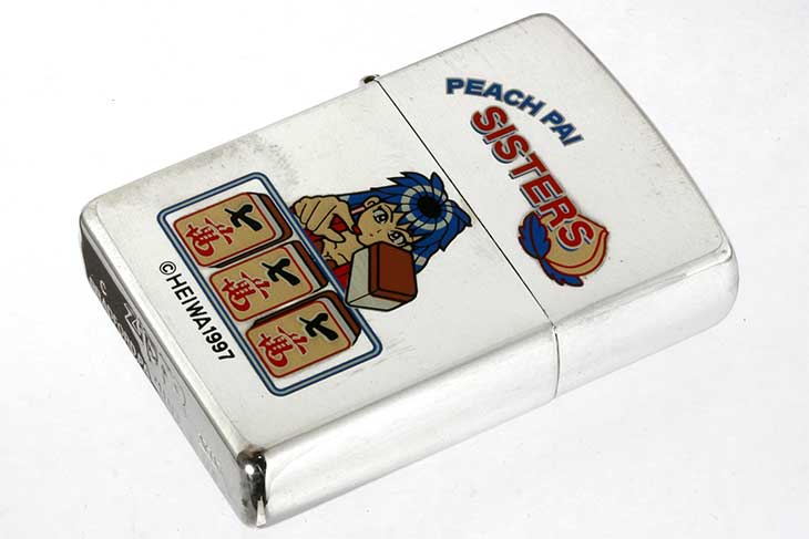Zippo ジッポー 絶版・1998年製造 HEIWA PEACH PAI SISTERS B メール便可