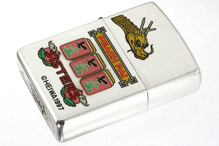 Zippo ジッポー 絶版・1998年製造 HEIWA PEACH PAI SISTERS C メール便可
