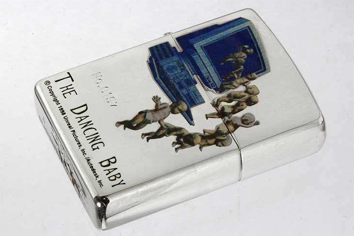 Zippo ジッポー 絶版・1999年製造 THE DANCING BABY No.0157