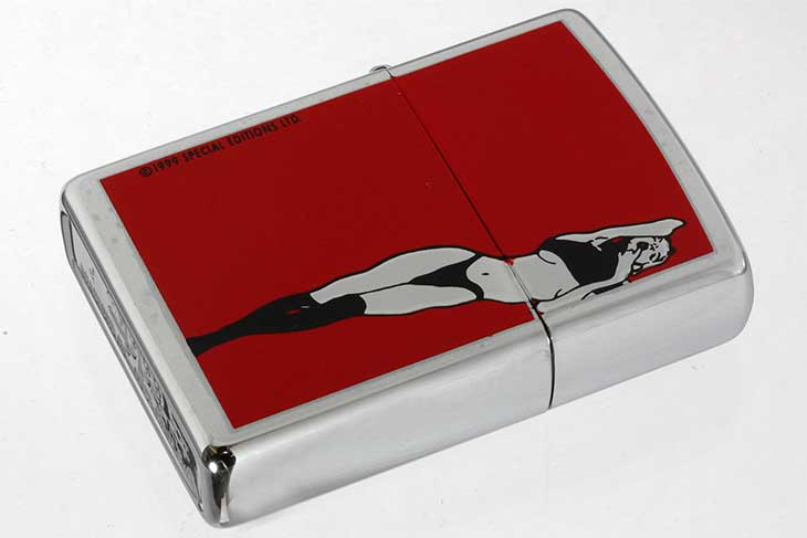 Zippo ジッポー 絶版・1999年製造 BABES COLLECTION SPECIAL EDITIONS LIMITED BABE STANDING