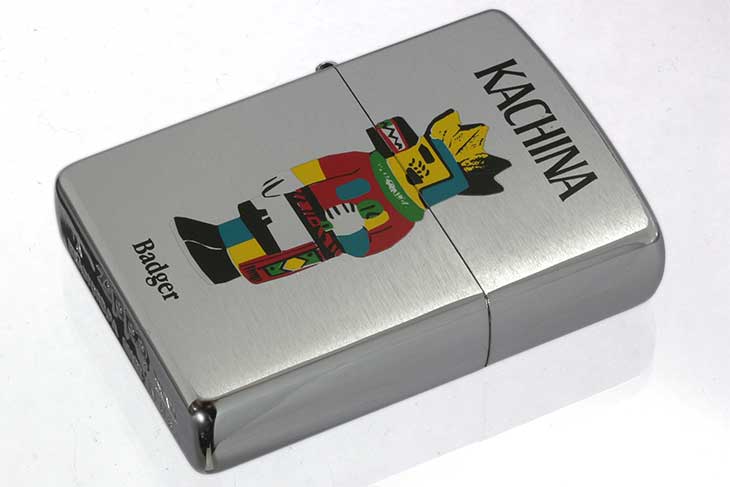 Zippo ジッポー 絶版・2000年製造 KACHINA Badger メール便可