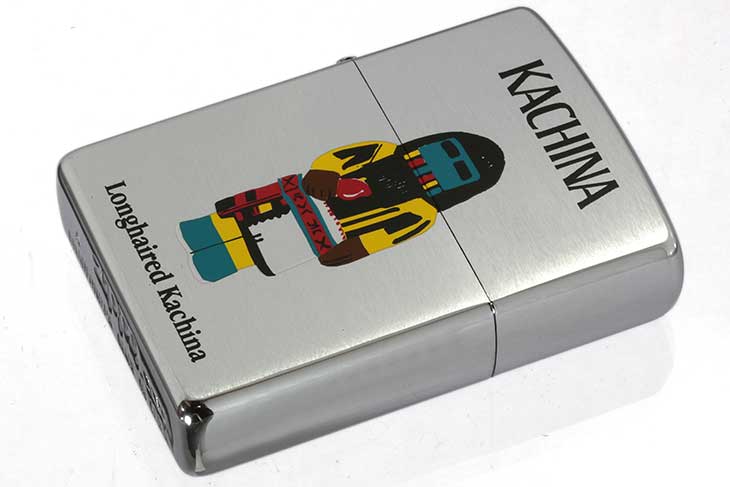Zippo ジッポー 絶版・2000年製造 KACHINA Longhaired Kachina メール便可