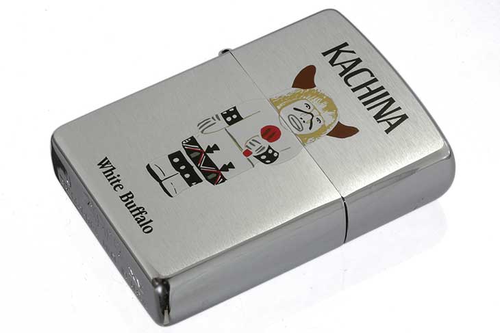 Zippo ジッポー 絶版・1999年製造 KACHINA White Buffalo メール便可