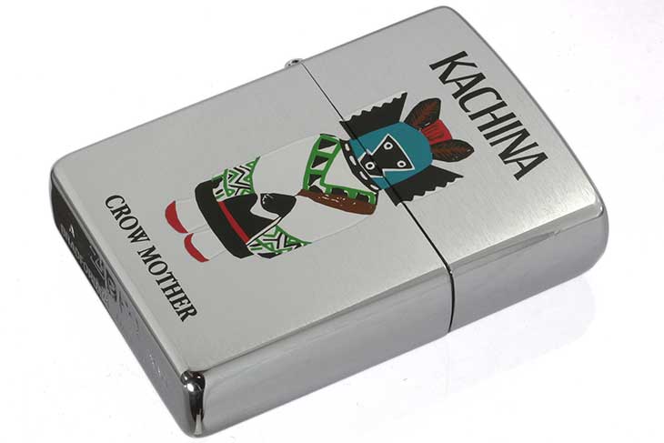 Zippo ジッポー 絶版・2000年製造 KACHINA CROW MOTHER メール便可