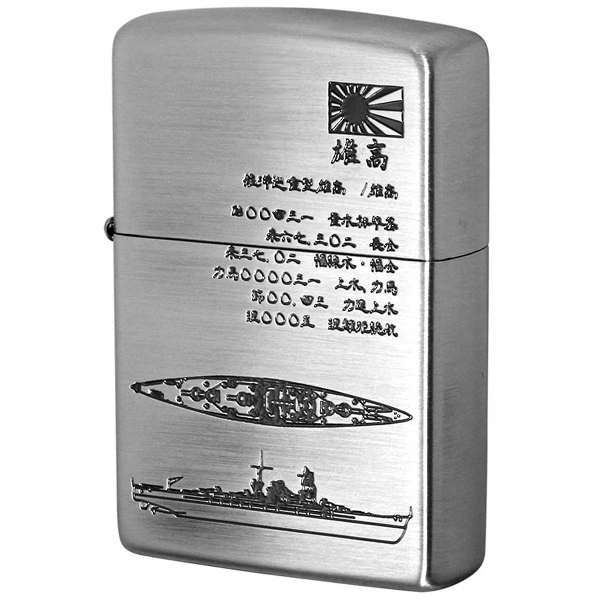 Zippo ジッポー 日本軍 大日本帝国陸海軍 Zippo フラミンゴ限定 ニッケル古美 高雄 メール便可