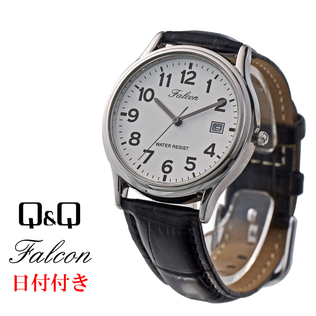 腕時計　メンズ腕時計 シチズン CITIZEN Q&Q   ファルコン　アナログ 日付付き FALCON　D014-304画像