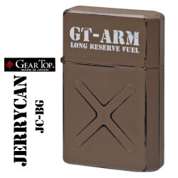 ギアトップ　国産オイルライターGEARTOPジェリカンデザインシリーズJERYCANSERIESユーズド加工ベージュGT-JC-BG画像