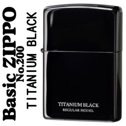 zippo (ジッポーライター)UNMiX アンミックス ブラックチタン 200画像