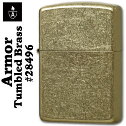 ZIPPO（ジッポーライター）アーマー TUMBLED BRASS 28496 画像