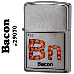 zippo(ジッポーライター)Bacon Element #29070 Street Chrome画像