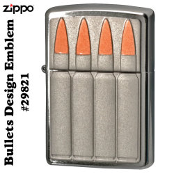 zippo(ジッポーライター)銃弾 Bullets Design Emblem  #29821画像