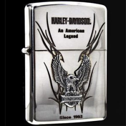 【ZIPPO】ハーレーダビットソンジッポー/エスメタルイーグル シルバーいぶし