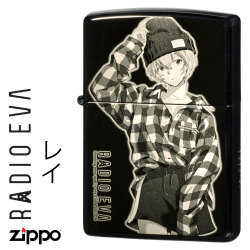 ZIPPO/ヱヴァンゲリヲン RADIO EVA レイ　ブラックチタンコーティング シリアルナンバー入り EV-RADIO-REI画像