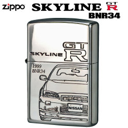 zippo(ジッポーライター) 三代目スカイラインGT-R 1989年～/ZP GT-R [BNR34]画像