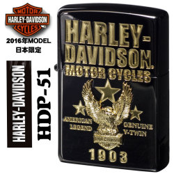 zippo(ジッポーライター)ハーレーダビットソン 日本国内限定 2016年モデル HDP-51画像