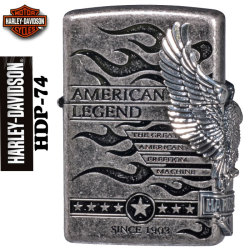 zippo(ジッポーライター)ハーレーダビットソン 日本国内限定 2018年モデル サイドメタル HDP-74画像