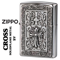 zippo ライター (ジッポーライター)ZP ソリッドフレームメタル画像