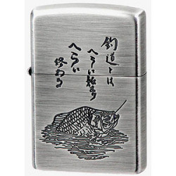 zippo(ジッポーライター)釣道ジッポー へら ヘラブナ