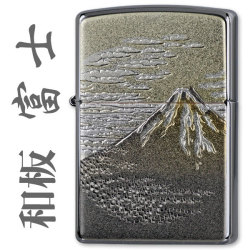 zippo(ジッポーライター) 和板・富士画像