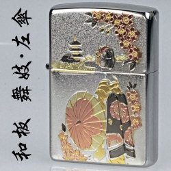 ZIPPO ジッポーライター 和板ジッポー・舞妓 画像