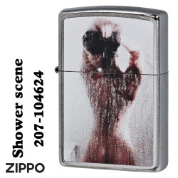 ZIPPO/ Shower scene セクシーガール シャワーシーン 2023モデル ストリートクローム Z207-104624画像