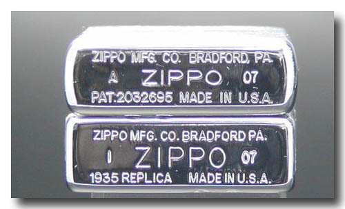 ZIPPO 1935レプリカジッポーライター ライン無し ネコポス対応可