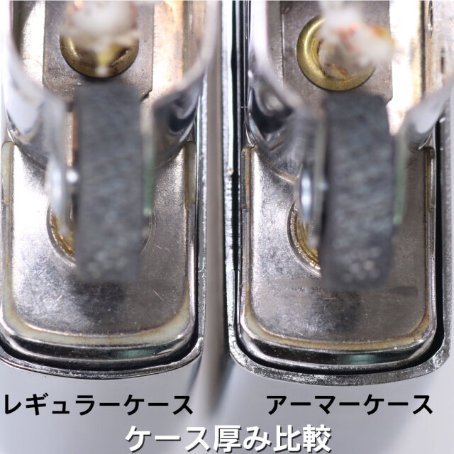 ZIPPO ジッポーライター アーマー無地ジッポ167クロームポリッシュ