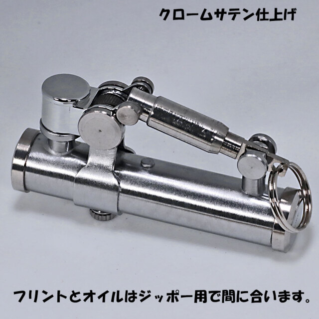 デューク2 DUKE 2 オイルライター クロームサテン DUK2-CRST