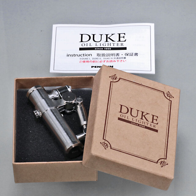 デューク2 DUKE 2 オイルライター クロームサテン DUK2-CRST