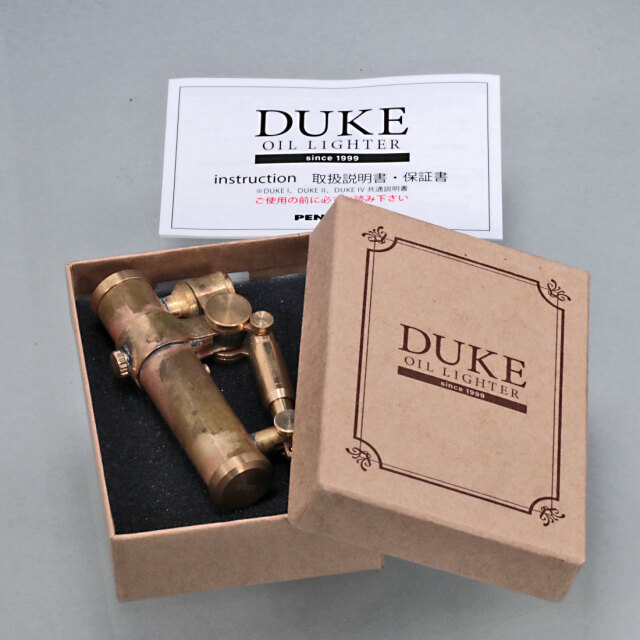デューク2 DUKE 2 オイルライター ワイルドブラス DUK2-WBS