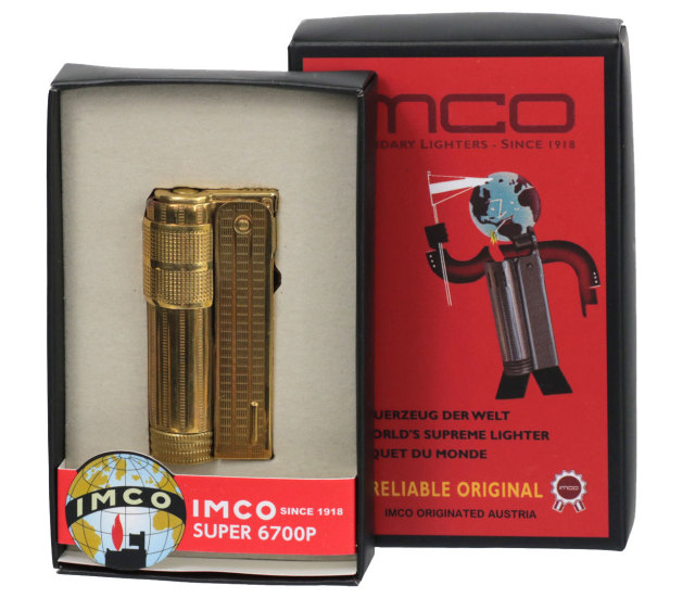 IMCO ライター イムコ スーパー ブラス 真鍮 フリント式 オイル