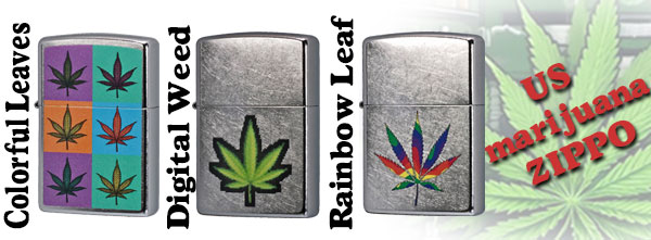 zippo(ジッポーライター) マリファナ Digital Weed デジタルウィード