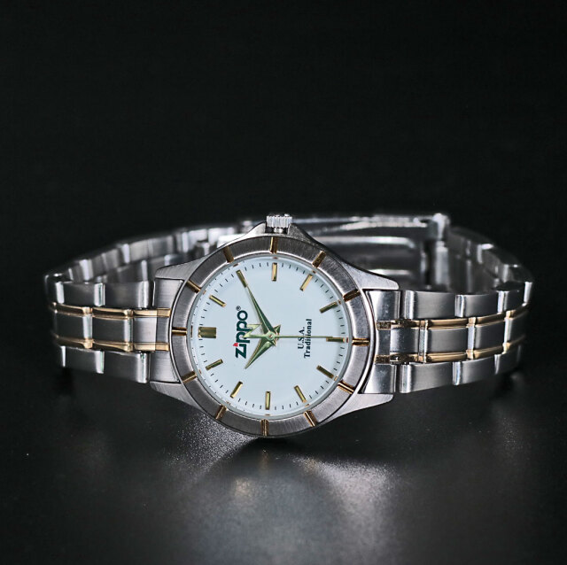 激レア 腕時計レディース ZIPPO社公式ライセンス ZIPPOロゴ入り