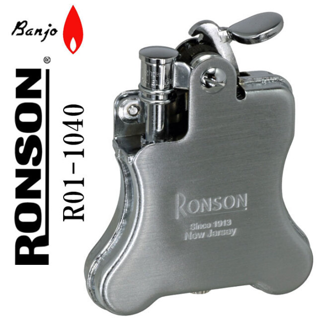 ロンソン ライター バンジョー RONSON Banjo オイルライター R01-1040