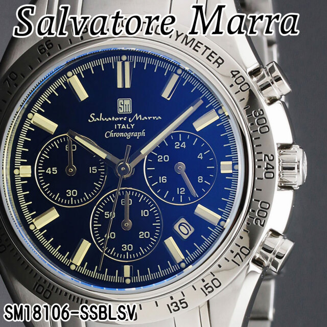 メンズ腕時計 Salvatore Marra サルバトーレマーラ クロノグラフ 10
