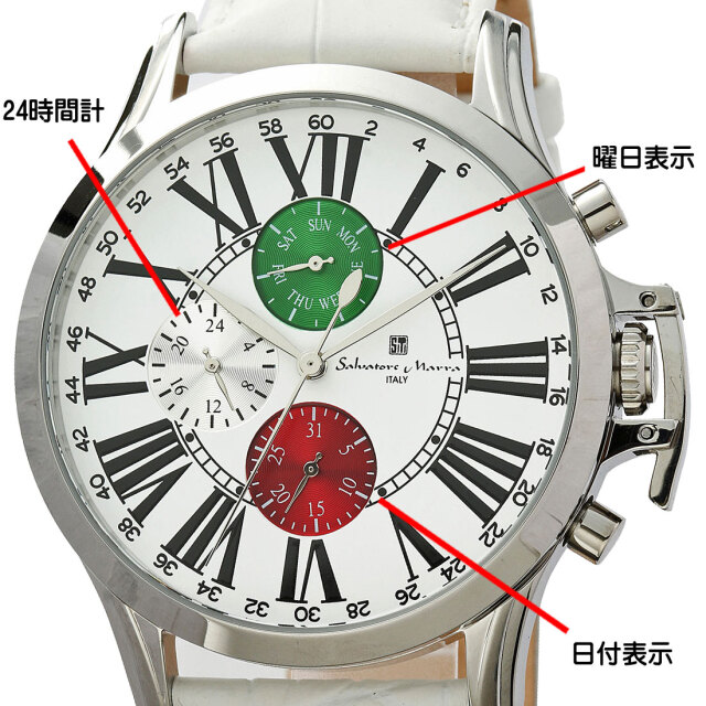 腕時計メンズ 【Salvatore Marra】サルバトーレマーラ レザー