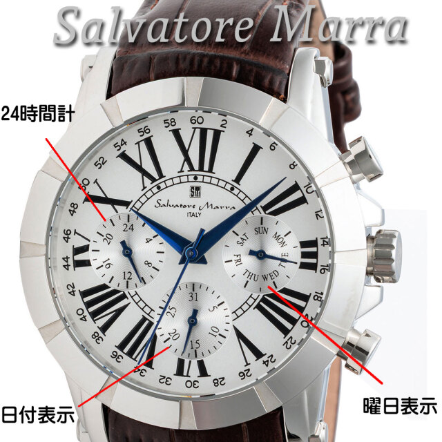 腕時計メンズ 【Salvatore Marra】サルバトーレマーラ メンズ 腕時計