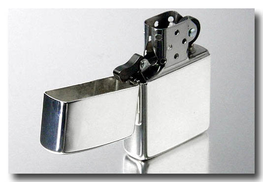 zippo 純銀ジッポ ライター #15 (スターリングシルバー925) プレゼント