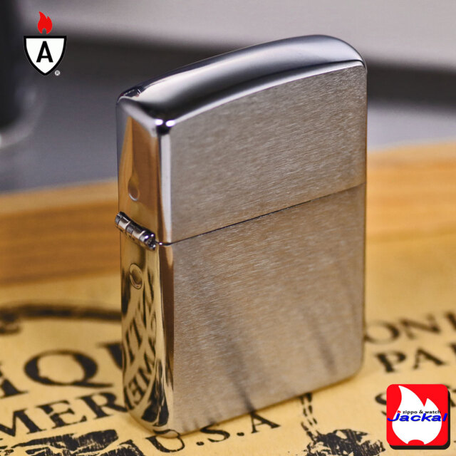 ZIPPO ジッポーライター アーマー無地162 クロームブラッシュ