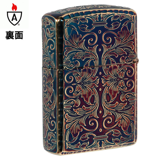 zippo ジッポーライター 162アーマーアラベスク 金メッキいぶし 