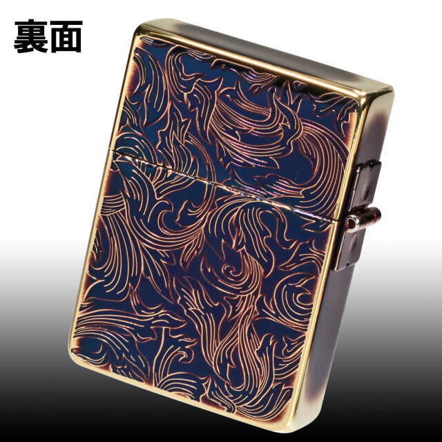 ジッポライター zippo (ジッポーライター) 1935 復刻 レプリカ アラベスク金イブシ