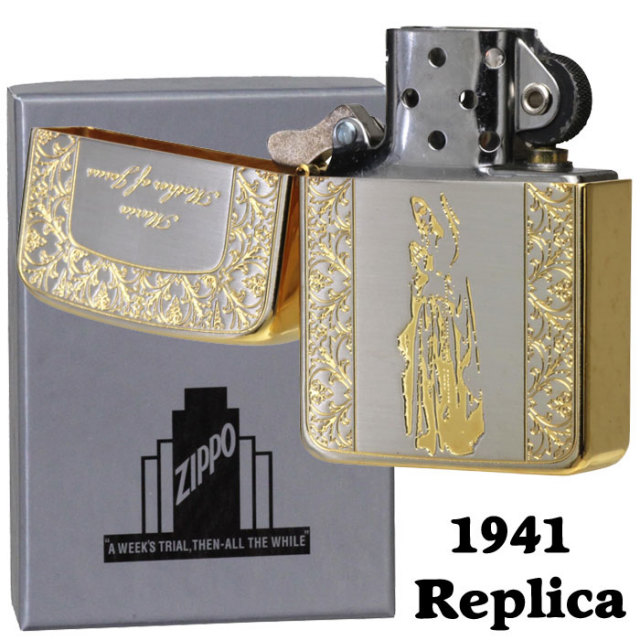 ZIPPO ジッポーライター 1941レプリカ 聖母 マリア シルバー