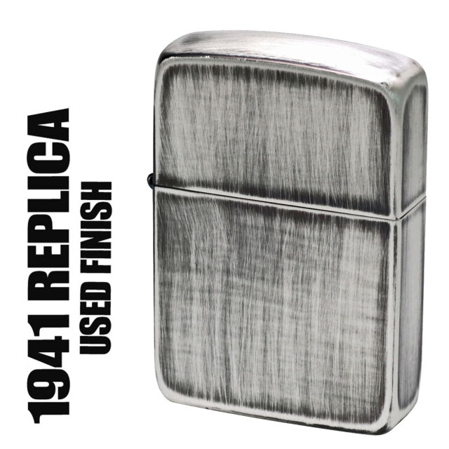 クリスマスZIPPO 1941レプリカユーズド加工ジッポーライターニッケル