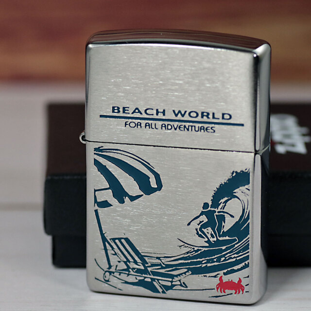 zippo ジッポーライター ホビーワールド ビーチ HOBBY WORLD BEACH