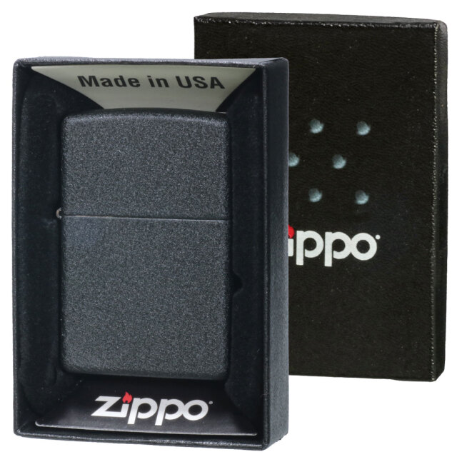 ZIPPO(ジッポーライター)ブラッククラックル 236 Black Crackle
