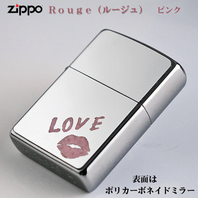 zippo ジッポーライター HAND PAINTED Rouge(ピンク