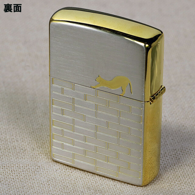 ZIPPO 可愛い ライター キャット＆フラワー ピンク ジッポ 猫