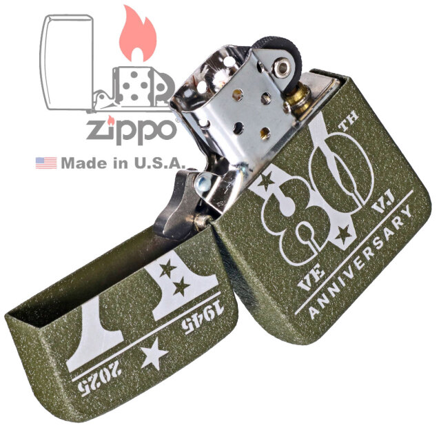 ZIPPO(ジッポーライター) 限定 第二次世界大戦終戦80周年記念